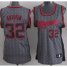 Women Los Angeles Clippers #32 Blake Griffin Grey Static Fashion Swingman NBA Jersey Cheap