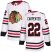 Adidas Chicago Blackhawks #22 Ryan Carpenter White Road Authentic Stitched NHL Jersey