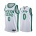 Boston Boston Celtics #0 Jayson Tatum White Swingman 2022 NBA Finals City Edition Jersey Mens