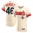 Angels 46 Jimmy Herget Cream 2022 City Connect Flexbase Jersey