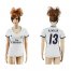 Womens Real Madrid #13 K.Casilla Home Soccer Club Jersey