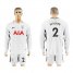Tottenham Hotspur #2 Walker Home Long Sleeves Soccer Club Jersey