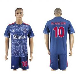 Ajax #10 Klaassen Away Soccer Club Jersey