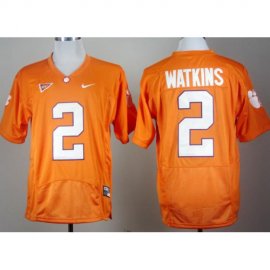 Clemson Tigers 2# Sammy Watkins Orange Pro Combat College Football NCAA Jersey