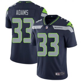 Nike Seattle Seahawks #33 Jamal Adams Steel Blue Team Color Mens Stitched NFL Vapor Untouchable Limited Jersey