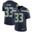 Nike Seattle Seahawks #33 Jamal Adams Steel Blue Team Color Mens Stitched NFL Vapor Untouchable Limited Jersey