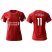 Womens Liverpool #11 M.Salah Red Home Soccer Club Jersey