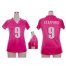 Nike Detroit Lions #9 Matthew Stafford Pink Draft Him Name & Number Top Womens Stitched NFL Elite Jersey