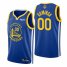 Nike Golden State Warriors #00 Jonathan Kuminga Royal Womens 2022 NBA Finals Icon Edition 75th Anniversary Diamond Swingman Jersey Womens