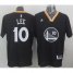 Golden State Warriors #10 David Lee Black New Alternate Stitched NBA Jersey