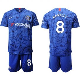 Chelsea #8 Barkley Home Soccer Club Jersey