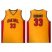 Golden State Warriors #33 Kevin Durant Gold Oak Hill Academy High School Stitched NBA Jersey
