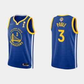 Golden State Golden State Warriors #3 ordan Poole Mens Nike Blue 2021-22 NBA Finals Champions Swingman Jersey Mens