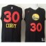 Golden State Warriors #30 Stephen Curry Black Fashion Stitched NBA Jersey