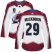 Adidas Colorado Avalanche #29 Nathan MacKinnon White Womens 2022 Stanley Cup Champions Road Authentic Stitched NHL Jersey Womens