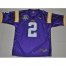 LSU Tigers 2 Rueben Randle Purple 2012 BCS Patch College Football Jersey