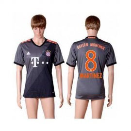 Bayern Munchen #8 Martinez Away Soccer Club Jersey