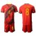 Belgium #8 Tielemans Red Home Soccer Country Jersey