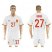 Spain #27 Rodrigo Away Soccer Country Jersey