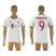 Bayern Munchen #9 Lewandowski White Soccer Club Jersey