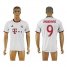 Bayern Munchen #9 Lewandowski White Soccer Club Jersey