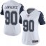Nike Dallas Cowboys #90 Demarcus Lawrence White Womens Stitched NFL Limited Rush Jersey