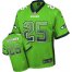Nike Seattle Seahawks #25 Richard Sherman Green Mens Stitched NFL Elite Drift Fashion Jersey