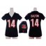 Nike Cincinnati Bengals #14 Andy Dalton Black Team Color Draft Him Name & Number Top Womens Stitched NFL Elite Jersey