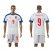 Czech #9 Zahustel Away Soccer Country Jersey