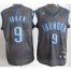 Oklahoma City Thunder #9 Serge Ibaka Black Rhythm Fashion Jersey Cheap