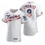 Minnesota Twins #9 Marwin Gonzalez Mens Nike White Fluttering USA Flag Limited Edition Authentic MLB Jersey