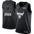 Nike Bulls #23 Michael Jordan Black NBA Jordan Swingman 2018 All-Star Game Jersey