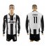 Juventus #11 Coman Home Long Sleeves Soccer Club Jersey