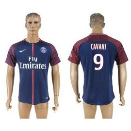 Paris Saint-Germain #9 Cavani Home Soccer Club Jersey
