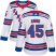 Adidas New York Rangers #45 Kappo Kakko White Road Authentic Womens Stitched NHL Jersey