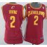 Cheap Women Cleveland Cavaliers #2 Kyrie Irving Red Swingman NBA Jerseys