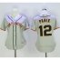 San Francisco Giants #12 Joe Panik Grey Womens Road Stitched MLB Jersey
