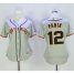 San Francisco Giants #12 Joe Panik Grey Womens Road Stitched MLB Jersey