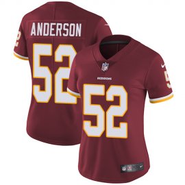 Nike Washington Football Team #52 Ryan Anderson Burgundy Red Team Color Womens Stitched NFL Vapor Untouchable Limited Jersey