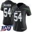 Nike New York Jets #54 Avery Williamson Black Alternate Womens Stitched NFL 100th Season Vapor Limited Jersey