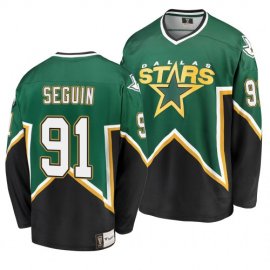 Dallas Stars #91 Tyler Seguin Kelly Green Mens Heritage Premier Breakaway Player NHL Jersey