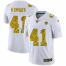 New Orleans New Orleans Saints #41 Alvin Kamara Mens Nike Flocked Leopard Print Vapor Limited NFL Jersey White