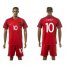 Portugal #10 Danny Home Soccer Country Jersey