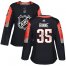 Adidas Nashville Predators #35 Pekka Rinne Black 2018 All-Star Central Division Authentic Womens Stitched NHL Jersey