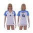 Womens USA #4 Bradley Home Soccer Country Jersey