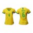Womens Brazil #6 Marcelo Home Soccer Country Jersey
