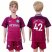 Manchester City #42 Toure YAYA Away Kid Soccer Club Jersey