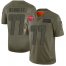 Nike New England Patriots #77 Michael Bennett Camo Mens Stitched NFL Limited 2019 Salute To Service Jersey