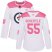 Adidas Winnipeg Jets #55 Mark Scheifele White/Pink Authentic Fashion Womens Stitched NHL Jersey