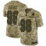Nike Miami Dolphins #98 Raekwon Davis Camo Mens Stitched NFL Limited 2018 Salute To Service Jersey